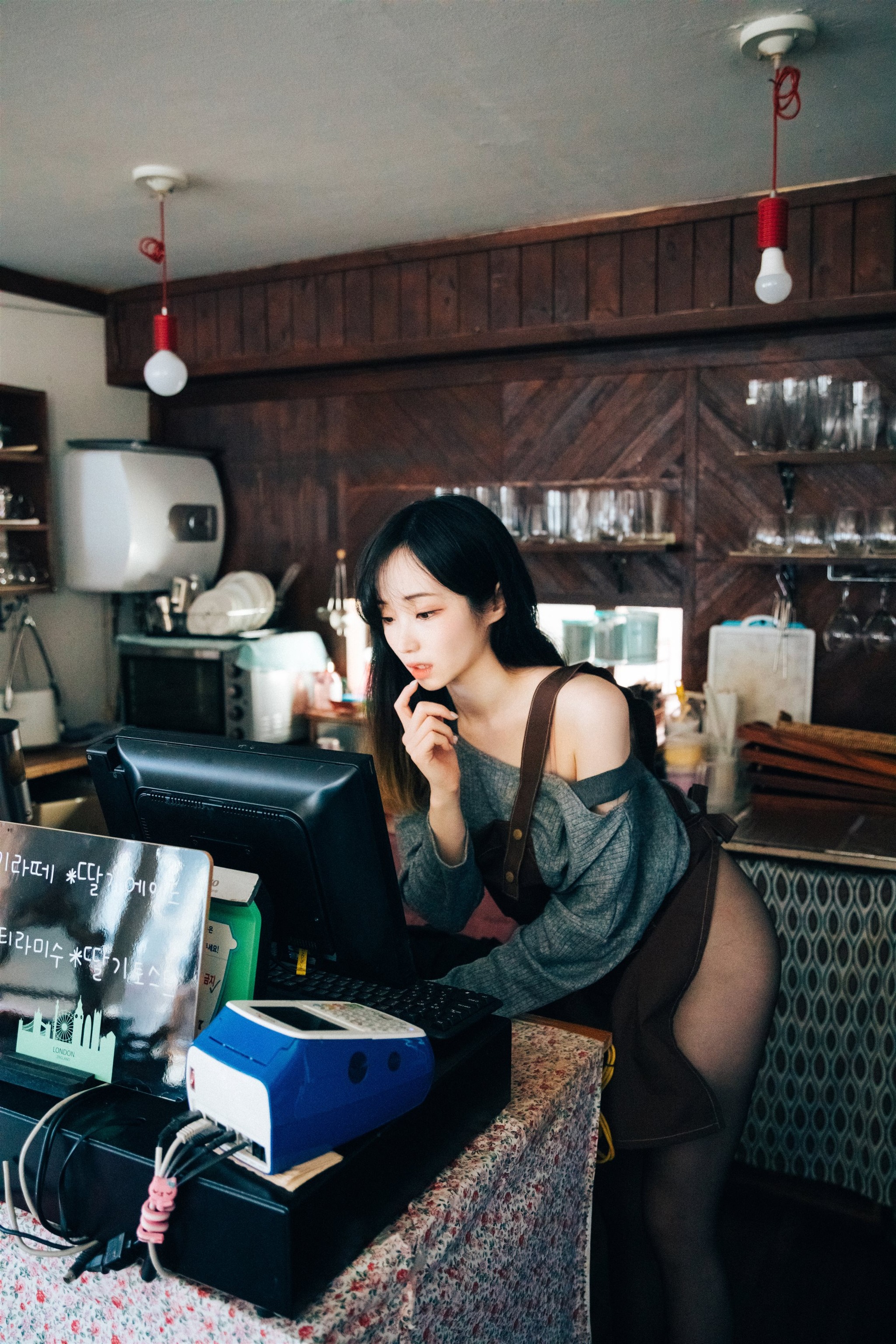 Bambi - NO.088 (밤비) [Loozy] Cafe Alba [179P]-XikXak